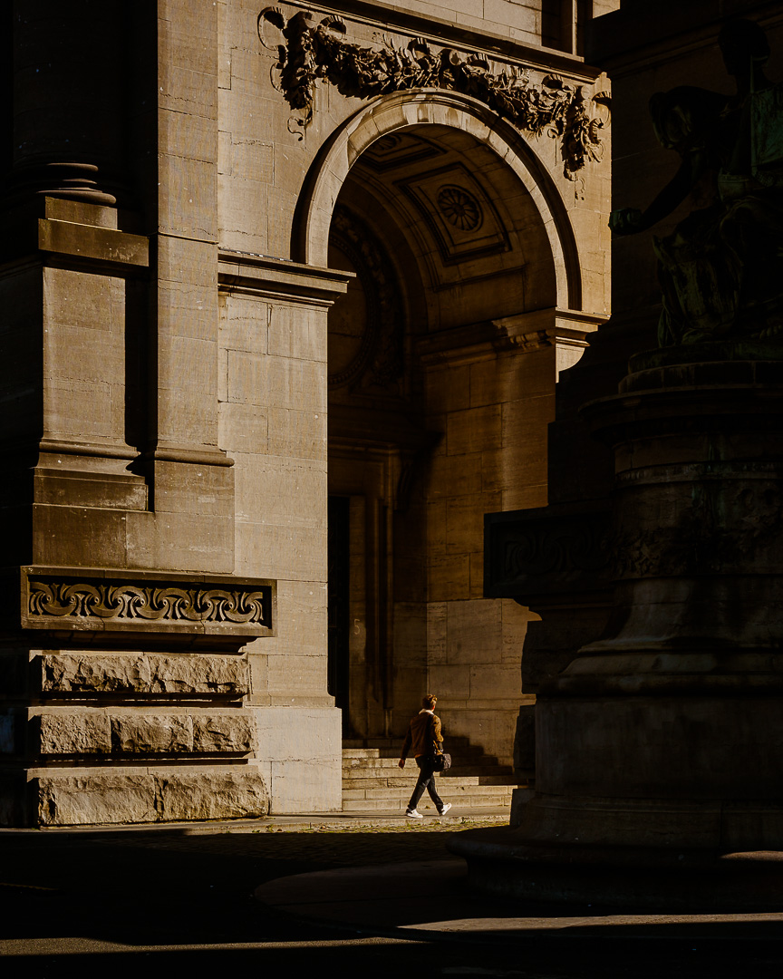 Among Belgian Arches by Adam Lack
