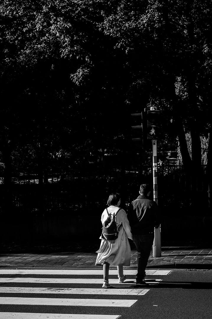 Black and White in Brussels by Adam Lack