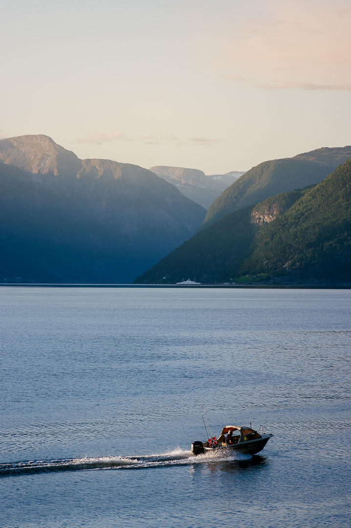 Boating at Golden Hour by Adam Lack