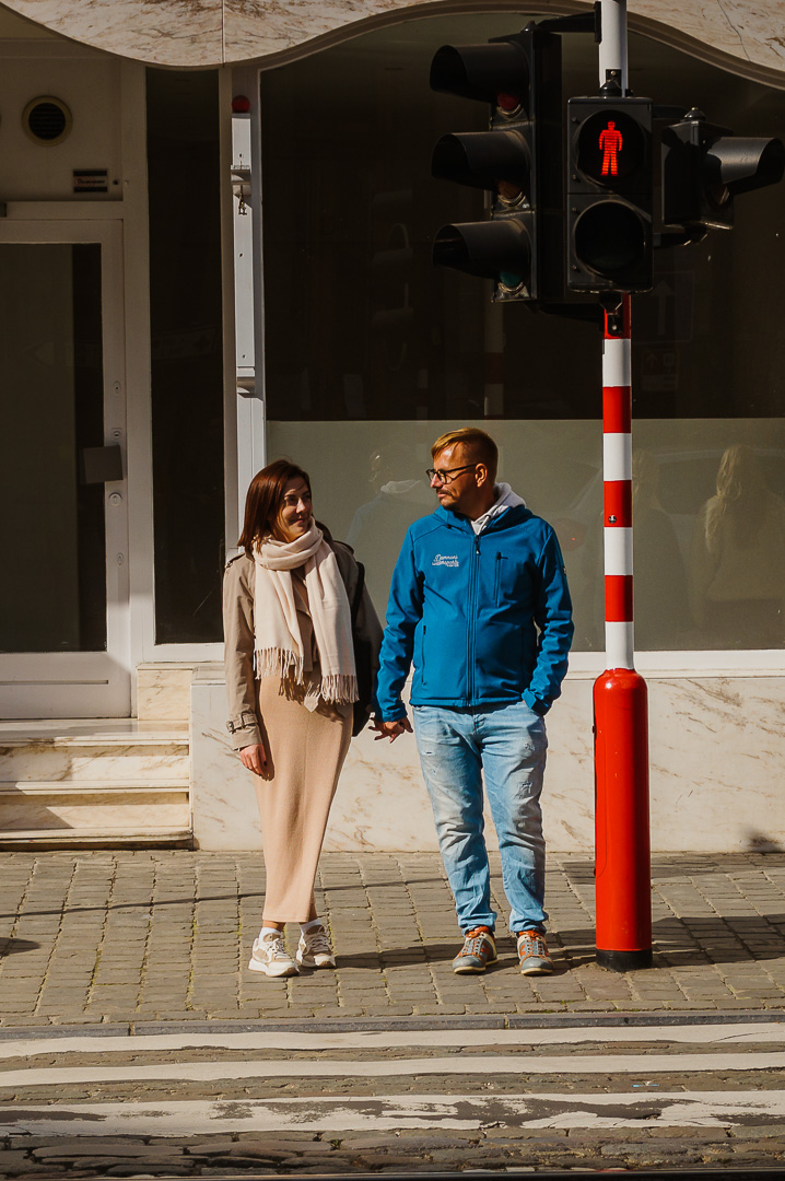 Brussels Couple by Adam Lack