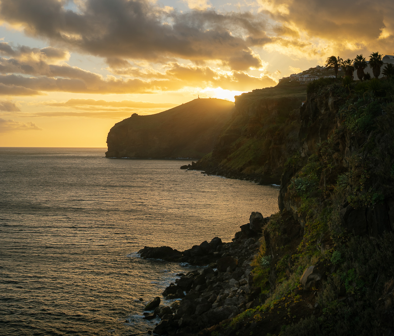 Canico Sunset I by Adam Lack