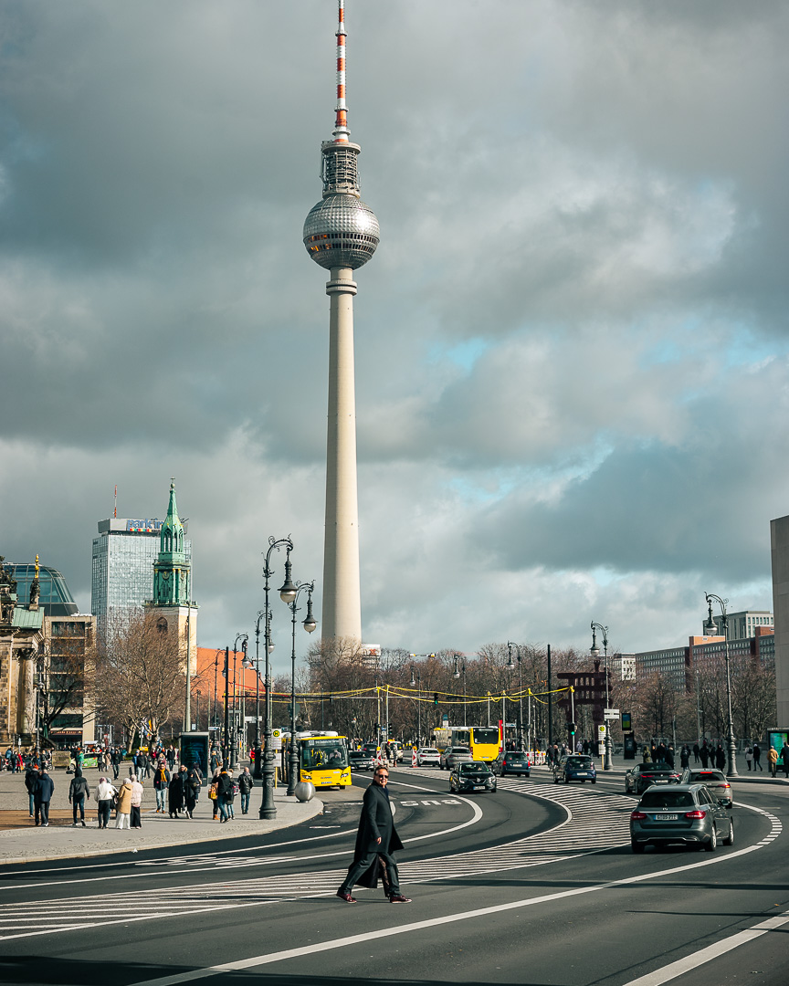 Crossing the Road by Adam Lack