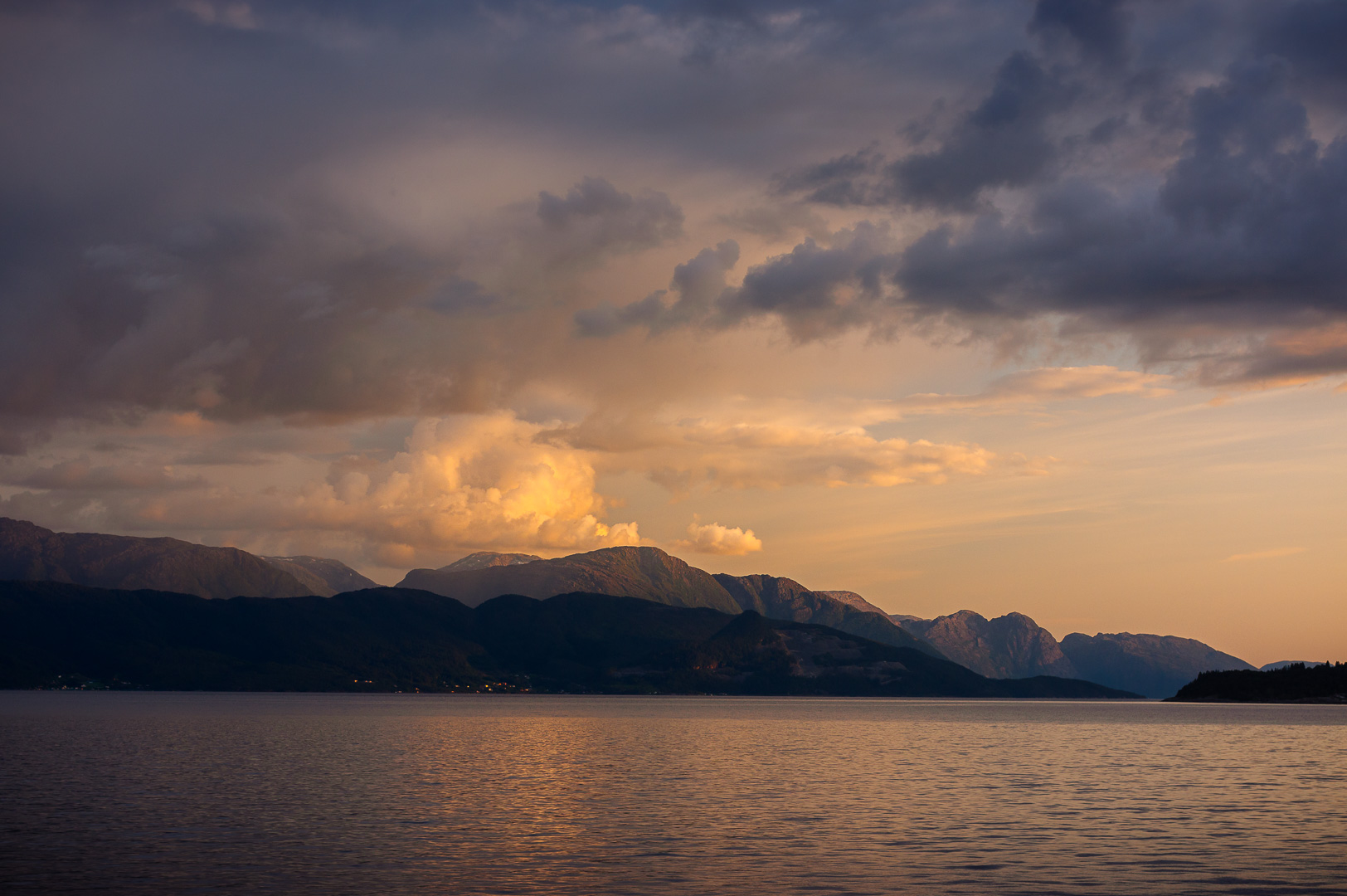 Hardanger Sunset I by Adam Lack