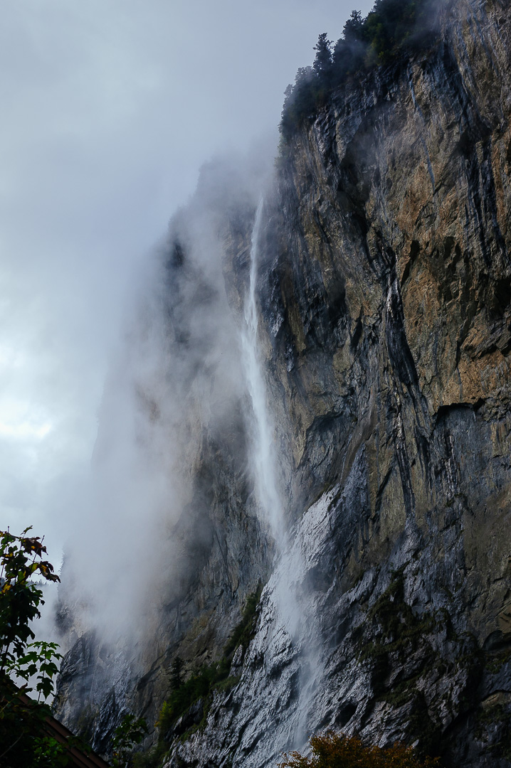 Lauterbrunnen Waterfall by Adam Lack