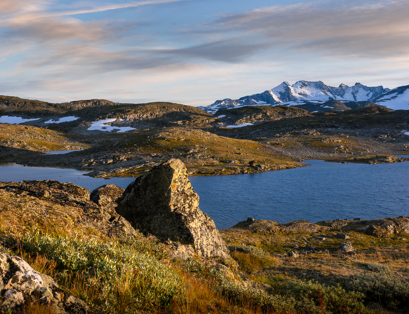 Sognefjellet Golden Light II by Adam Lack