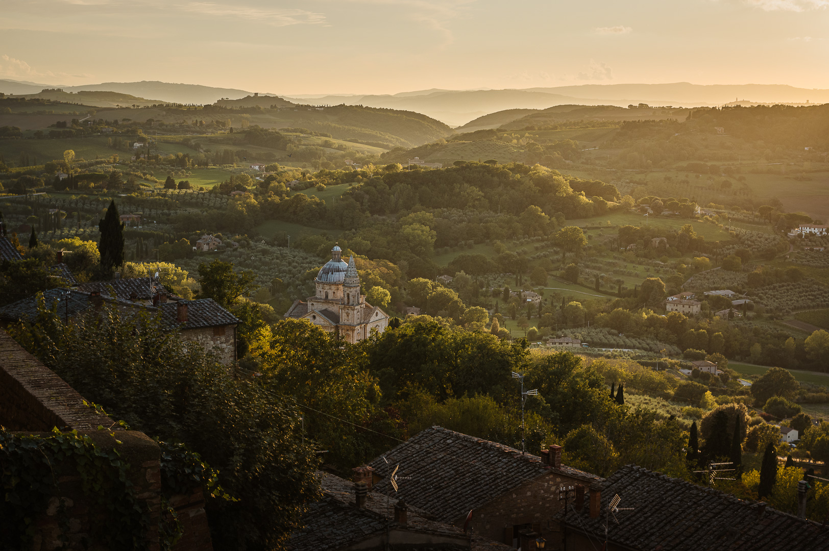 Tempio di San Biagio Sunset by Adam Lack