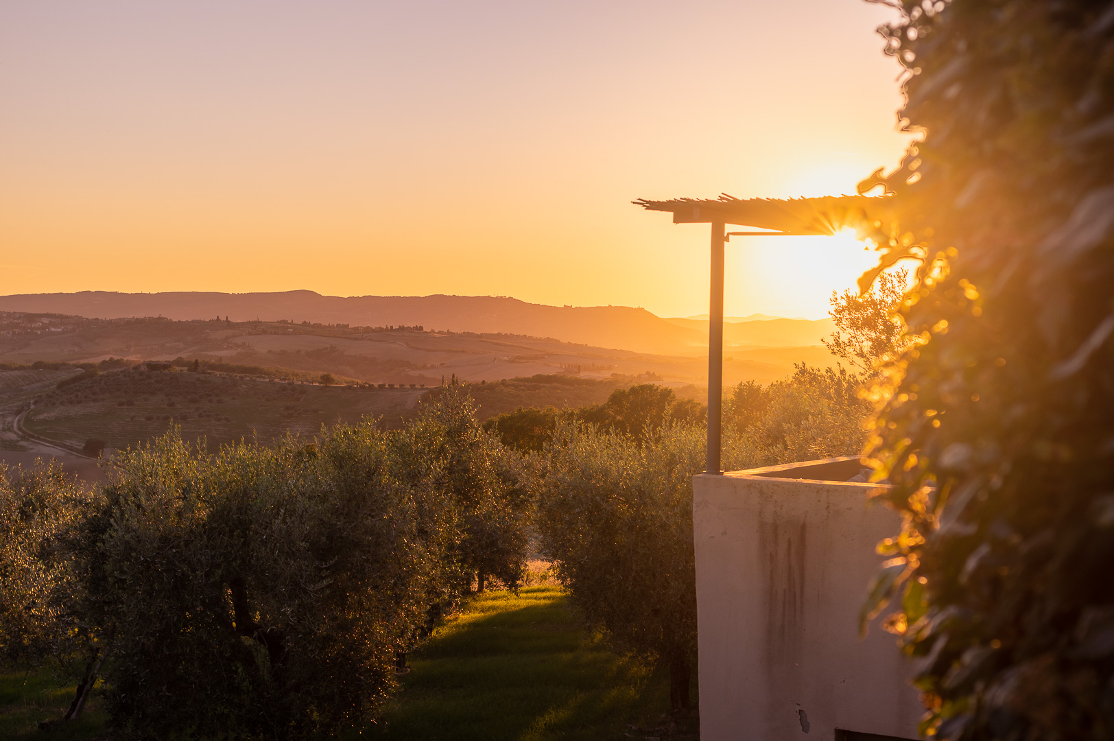 Tuscan Lookout by Adam Lack