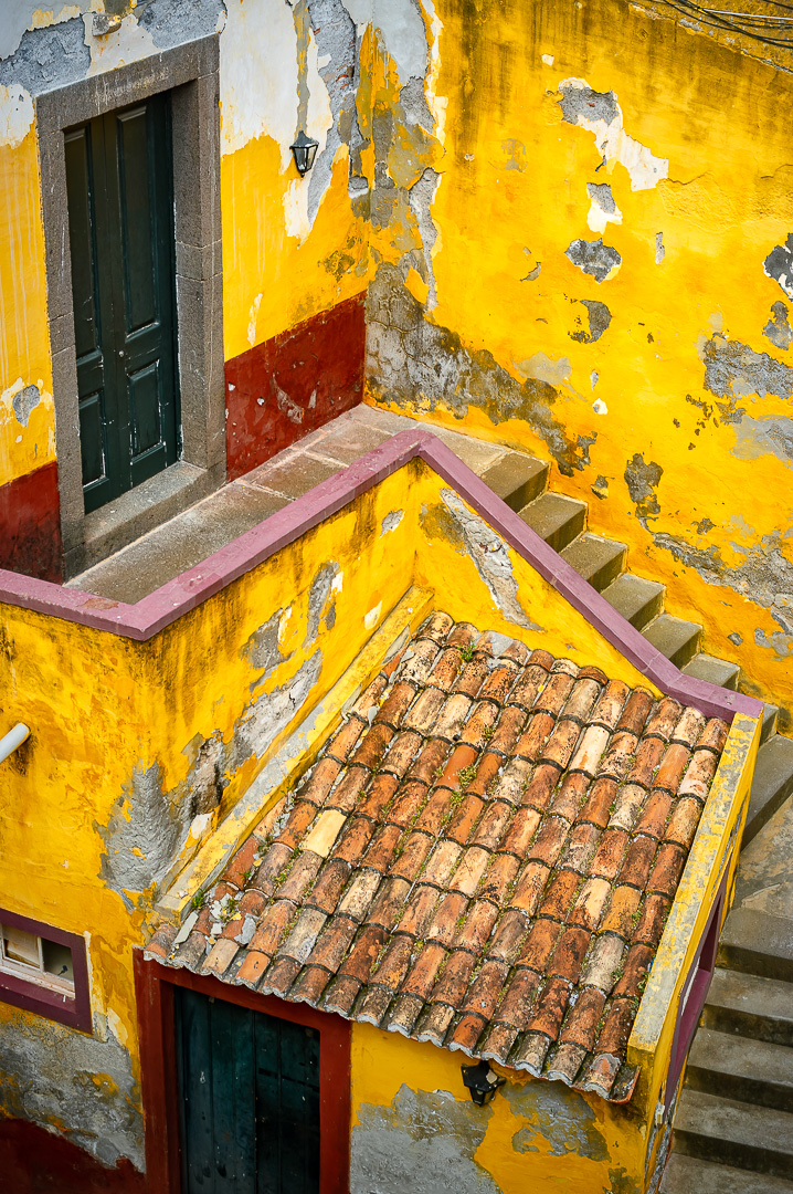 Yellow in Funchal by Adam Lack
