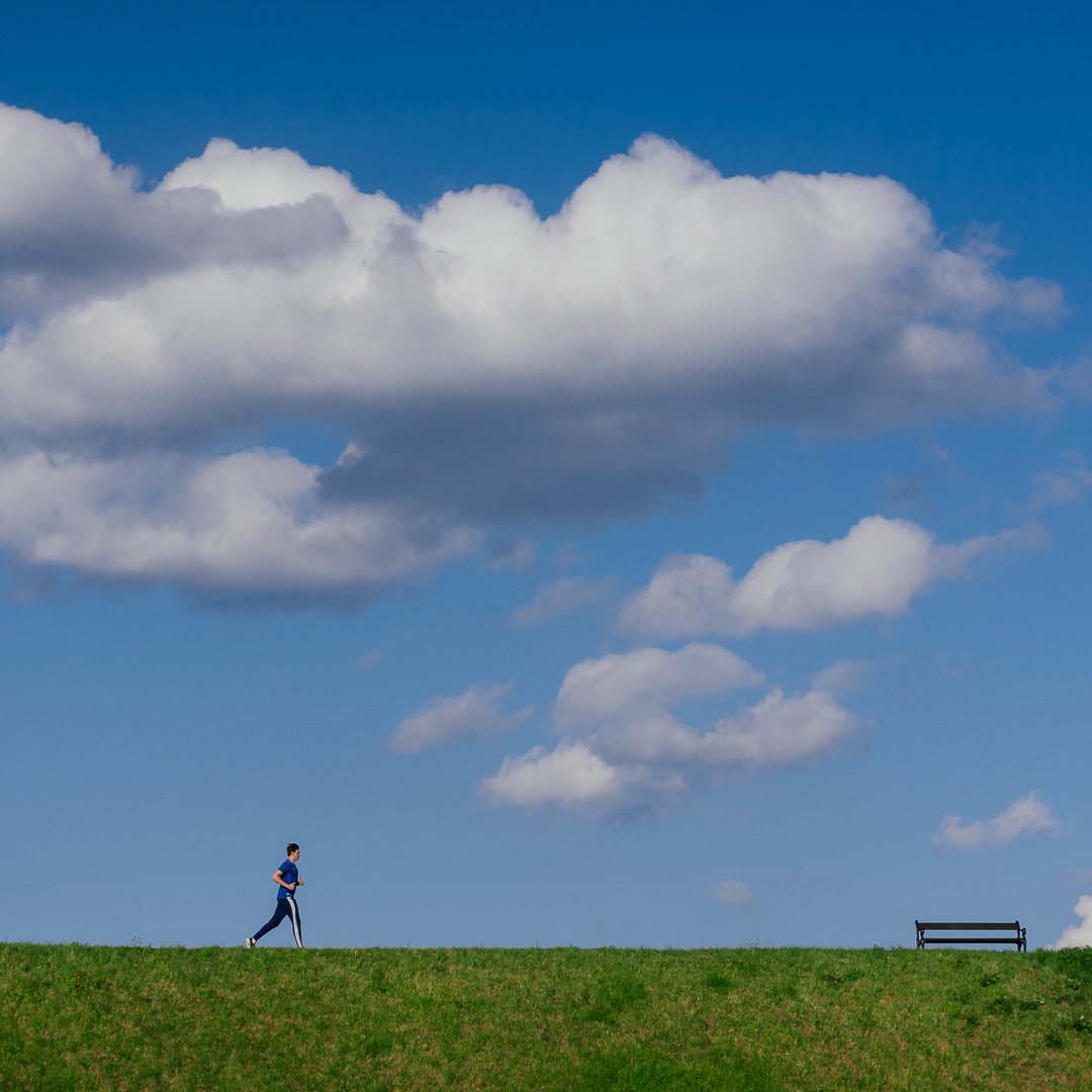 A run in the park by Adam Lack