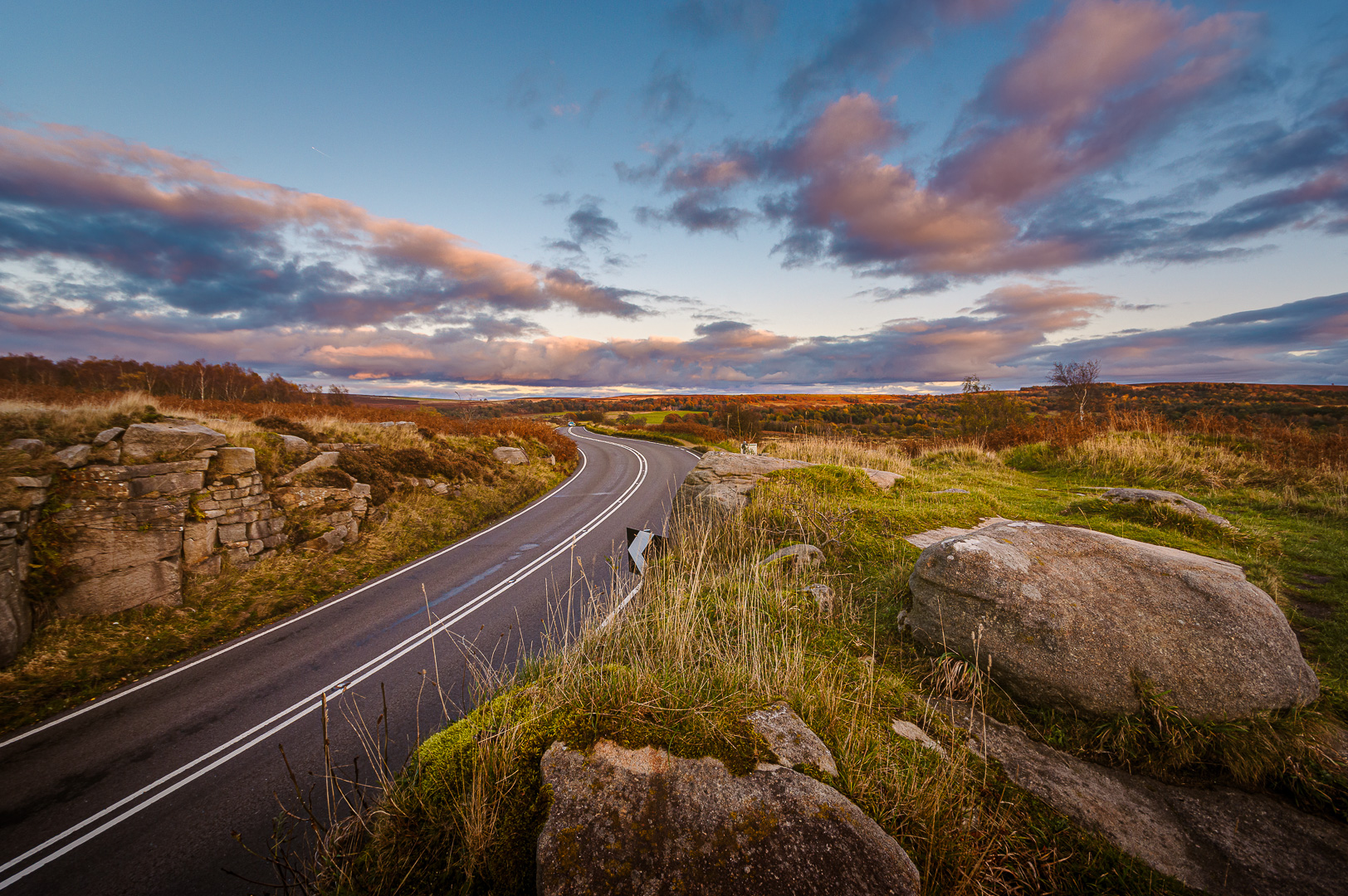 An Autumn Evening in the Peak District by Adam Lack
