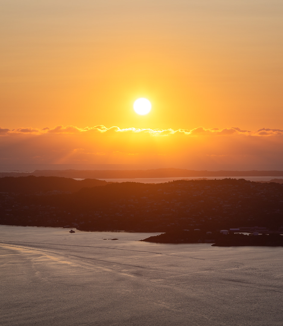 Bergen Sunset I by Adam Lack
