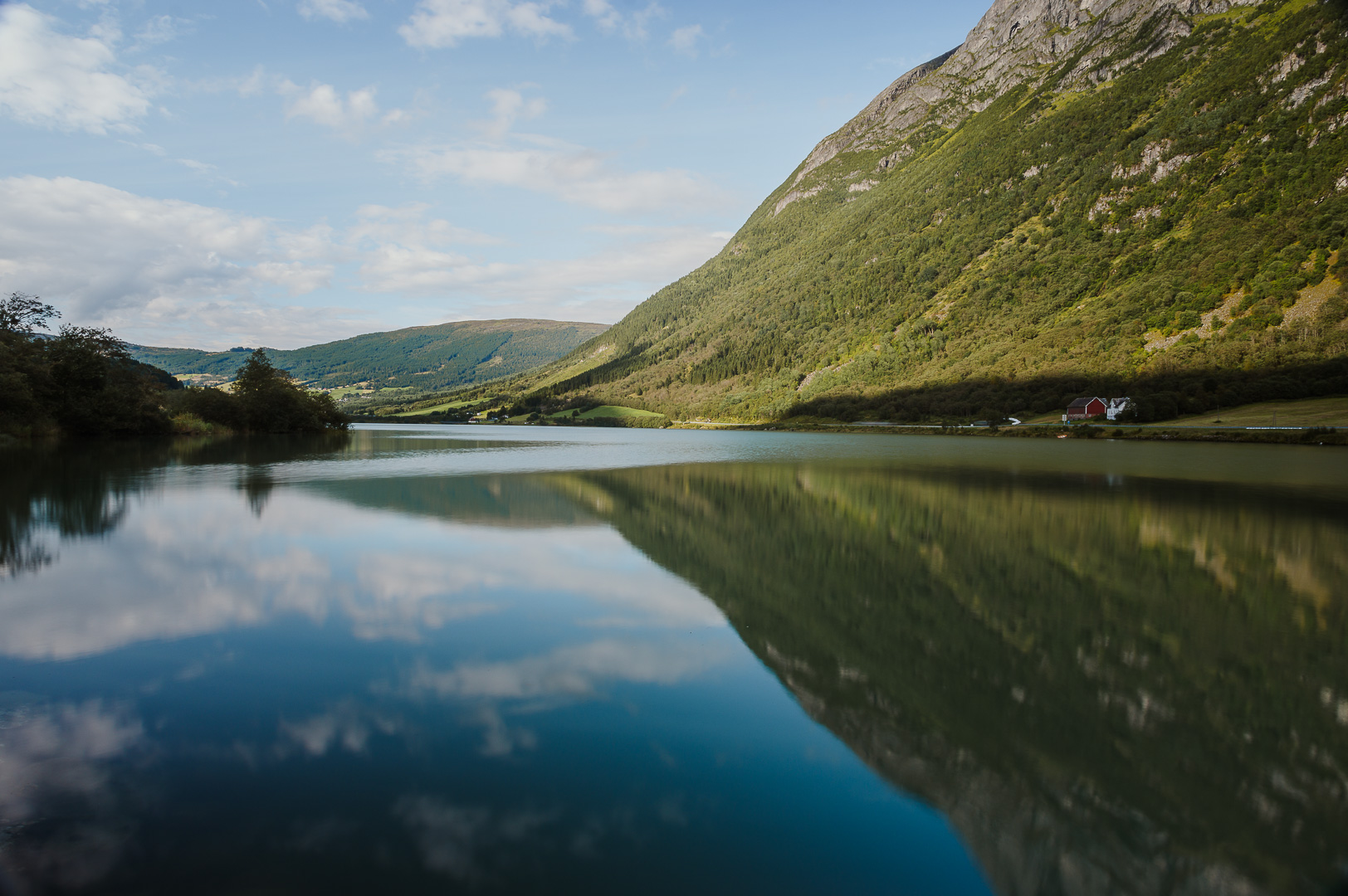 Bergheimsvatnet Evening by Adam Lack