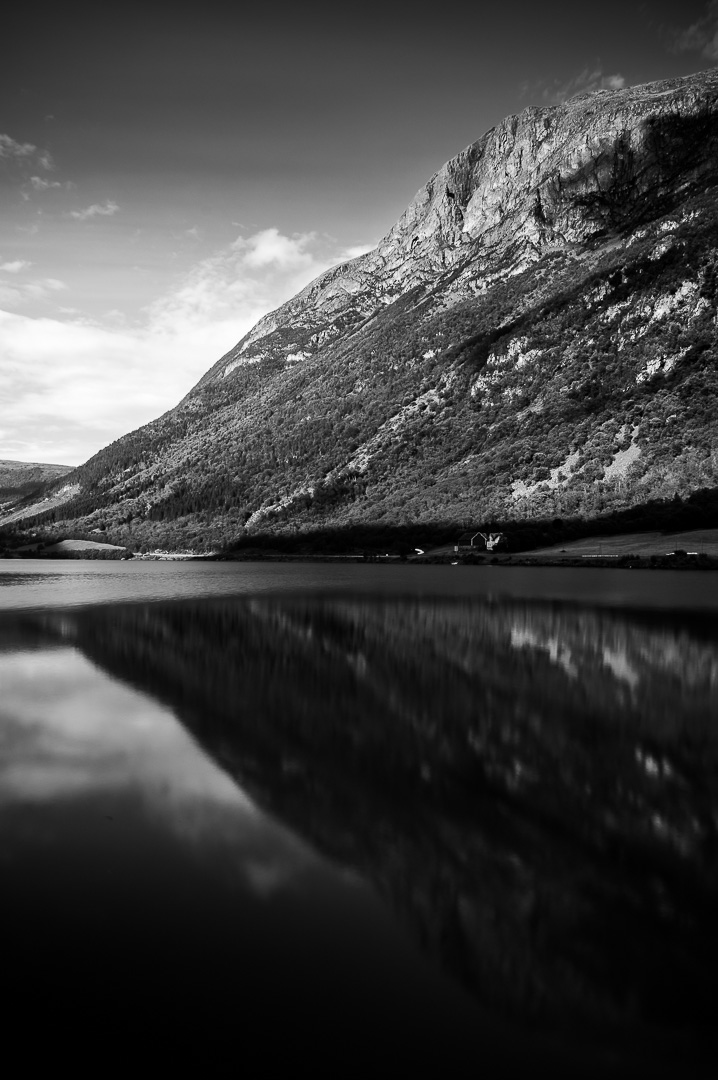 Bergheimsvatnet Mono by Adam Lack