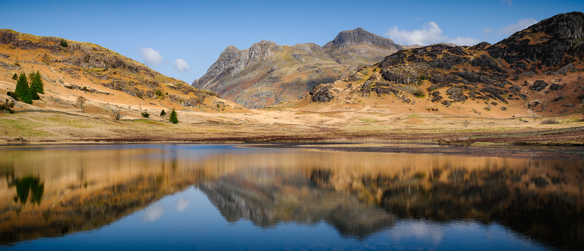 Blea Tarn Reflection by Adam Lack