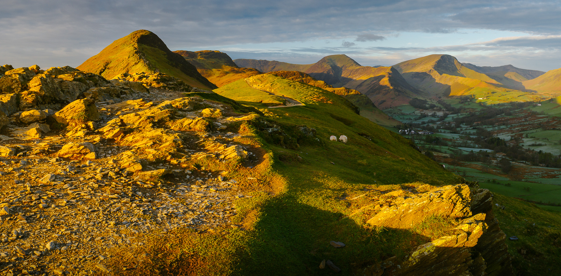 Dawn on Skelgill Bank by Adam Lack