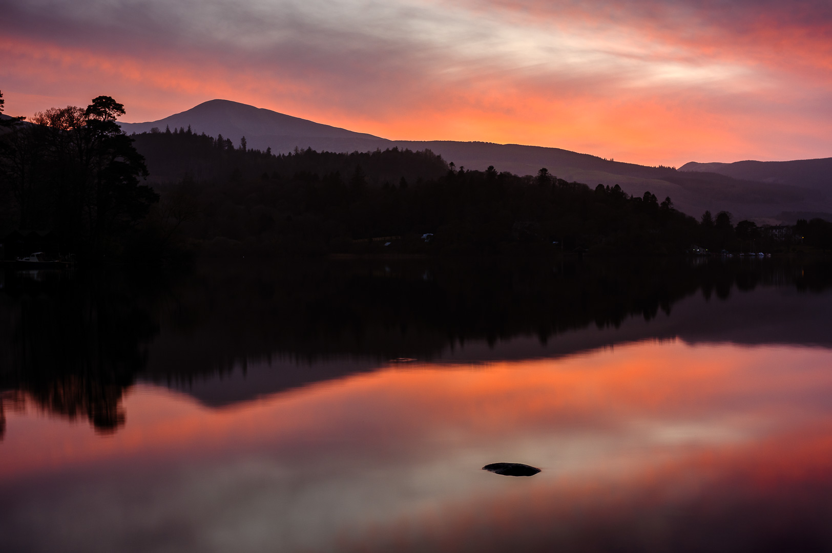 Derwent Water Reflections by Adam Lack