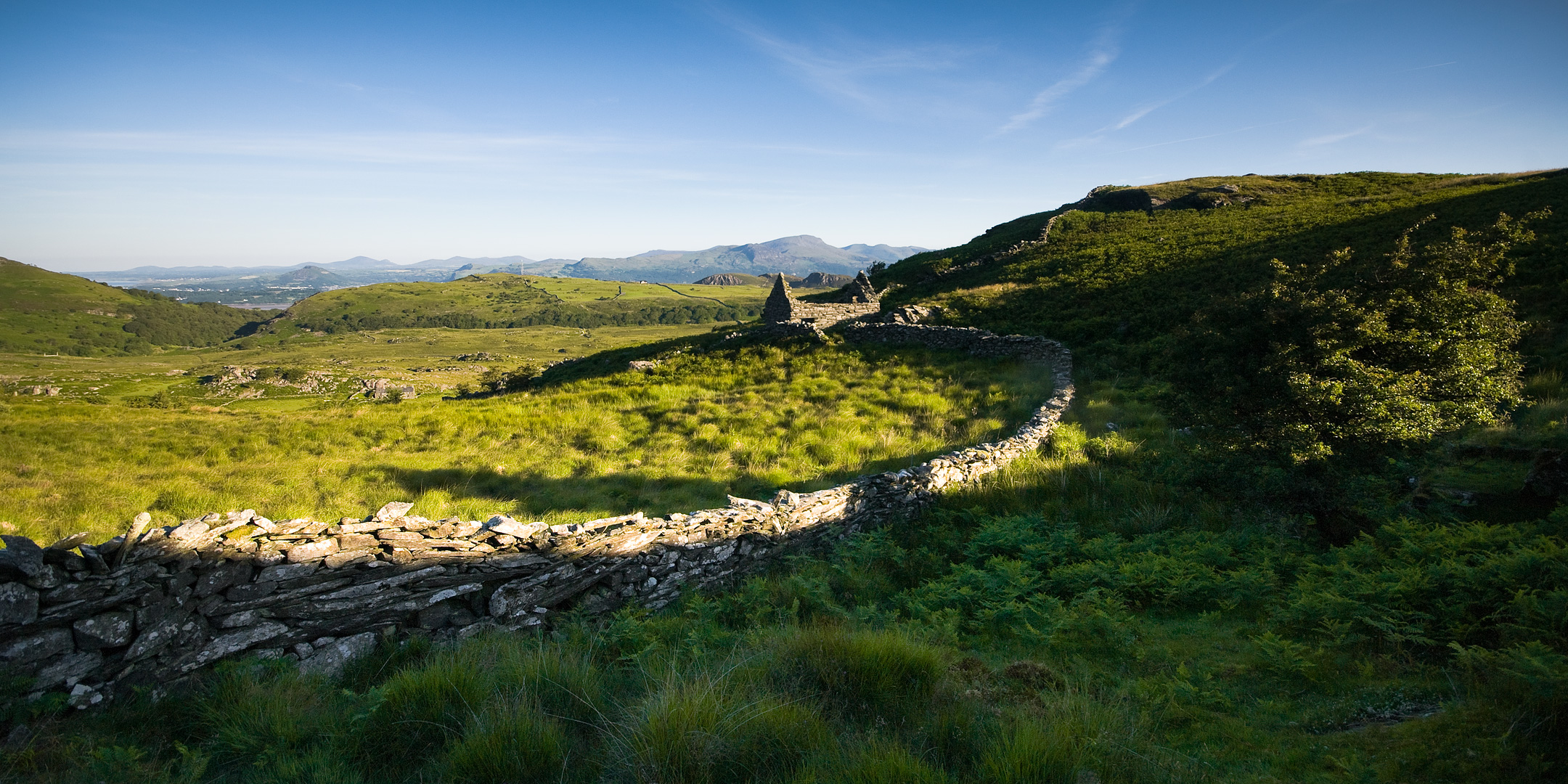 House at the end of the wall by Adam Lack