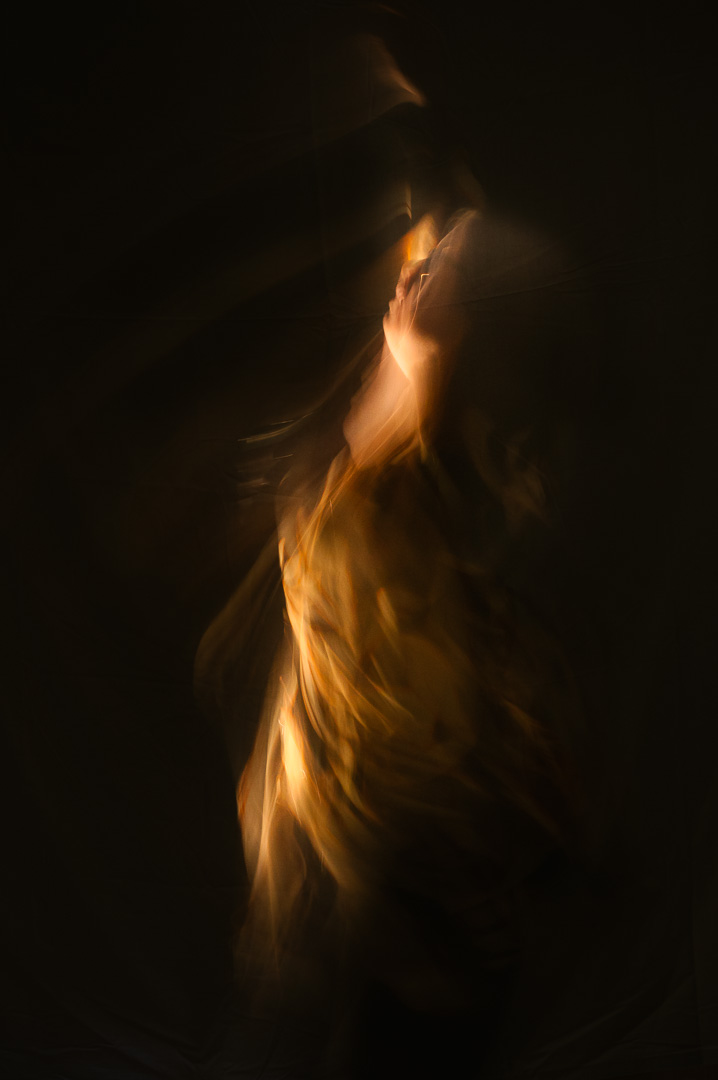 Isabelle in motion by Adam Lack