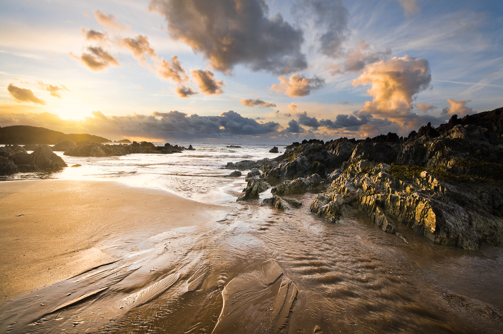 North Devon Sunset by Adam Lack