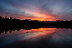 Derwent Water Fire