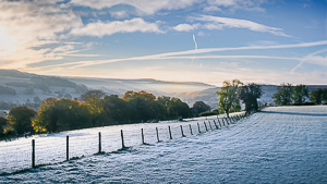 Frosty morning in the Peaks